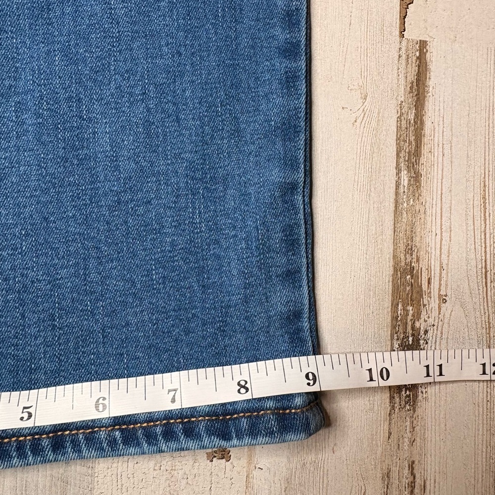 Old Navy Women's Jeans Plus Size 30 Power Slim Straight Mid Rise Medium Wash - Picture 12 of 14